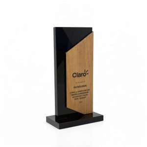 TROFEO RECTANGULAR ACRILICO MODELO CLARO