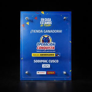 PLACA OPERACION CONQUISTA