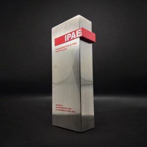 TROFEO TOTEM ACERO IPAE