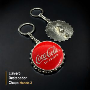 LLAVERO DESTAPADOR CHAPA MODELO GRANDE