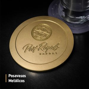 Posavasos Metalicos