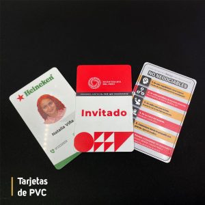 tarjeta de pvc fotocheck